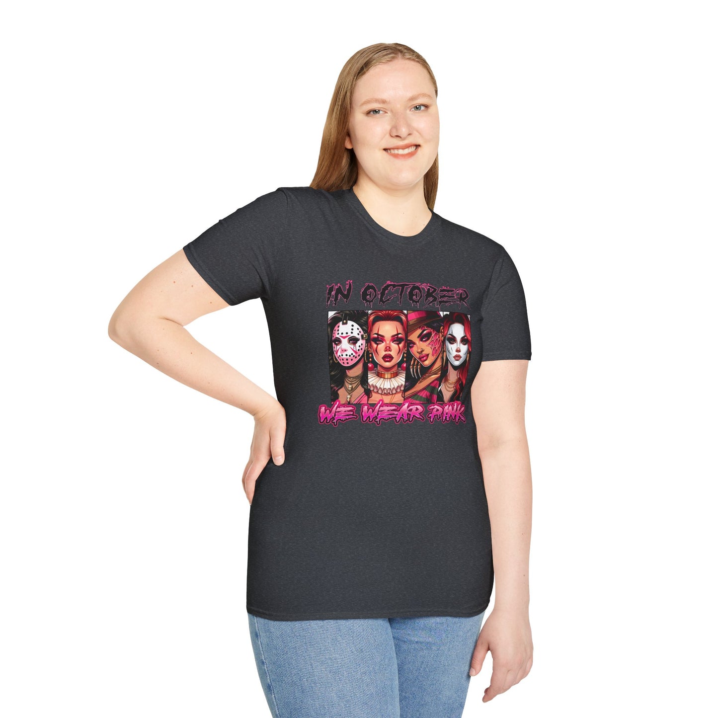 In October We Wear Pink - Slashers Tee Shirt