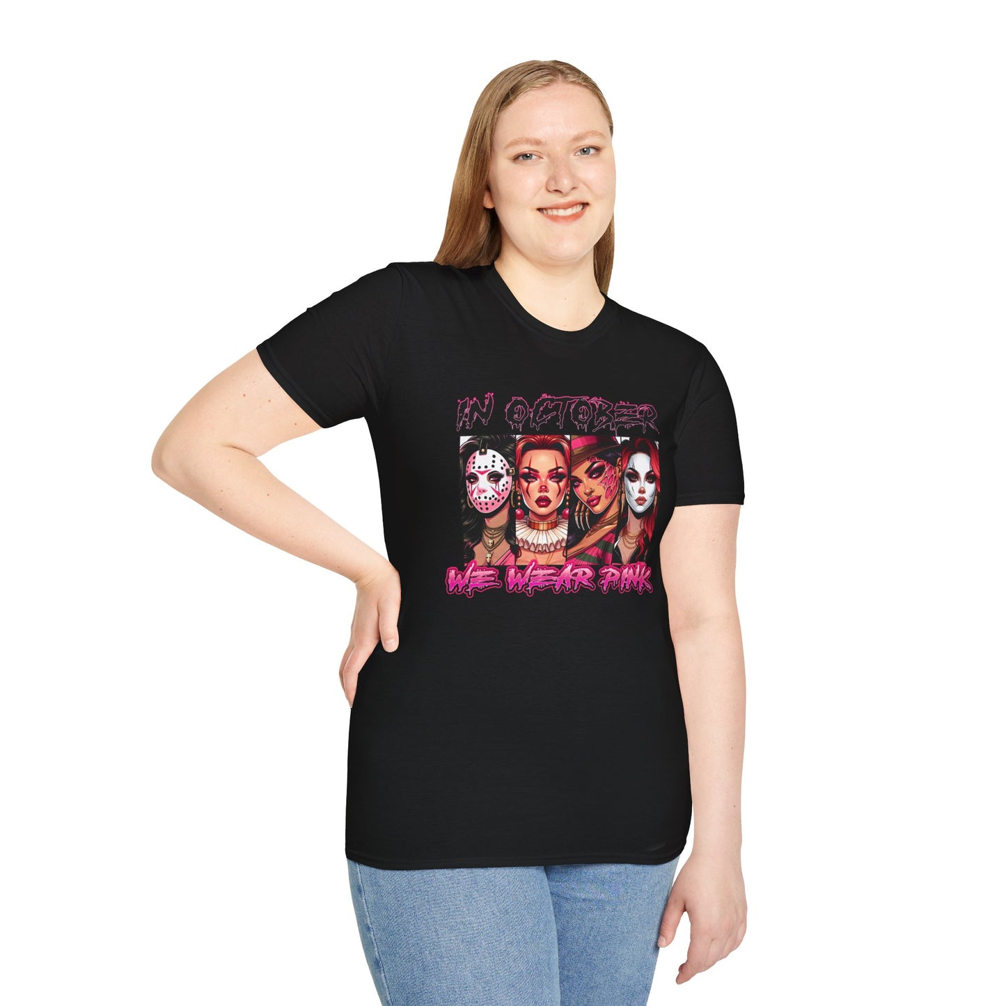 In October We Wear Pink - Slashers Tee Shirt