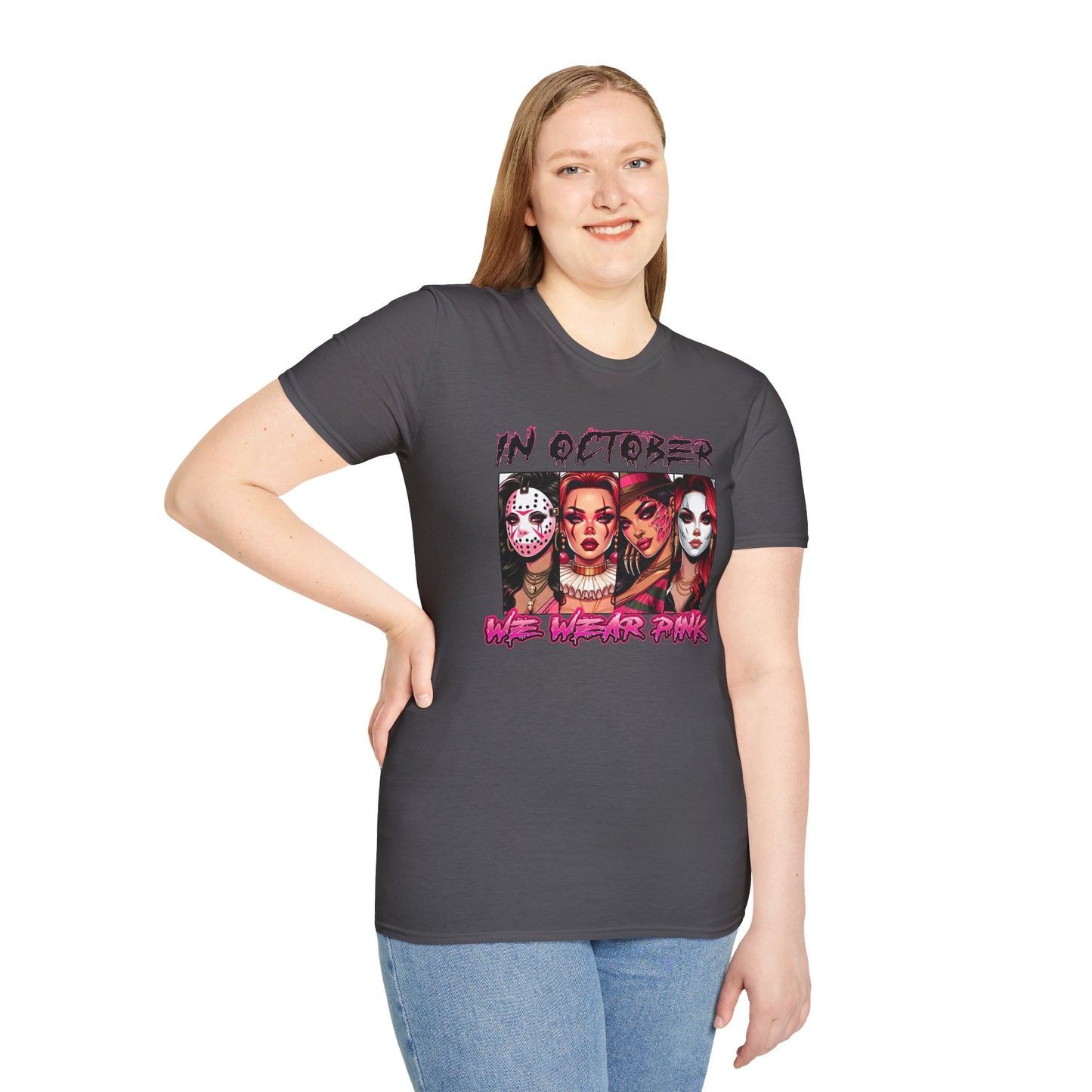 In October We Wear Pink - Slashers Tee Shirt