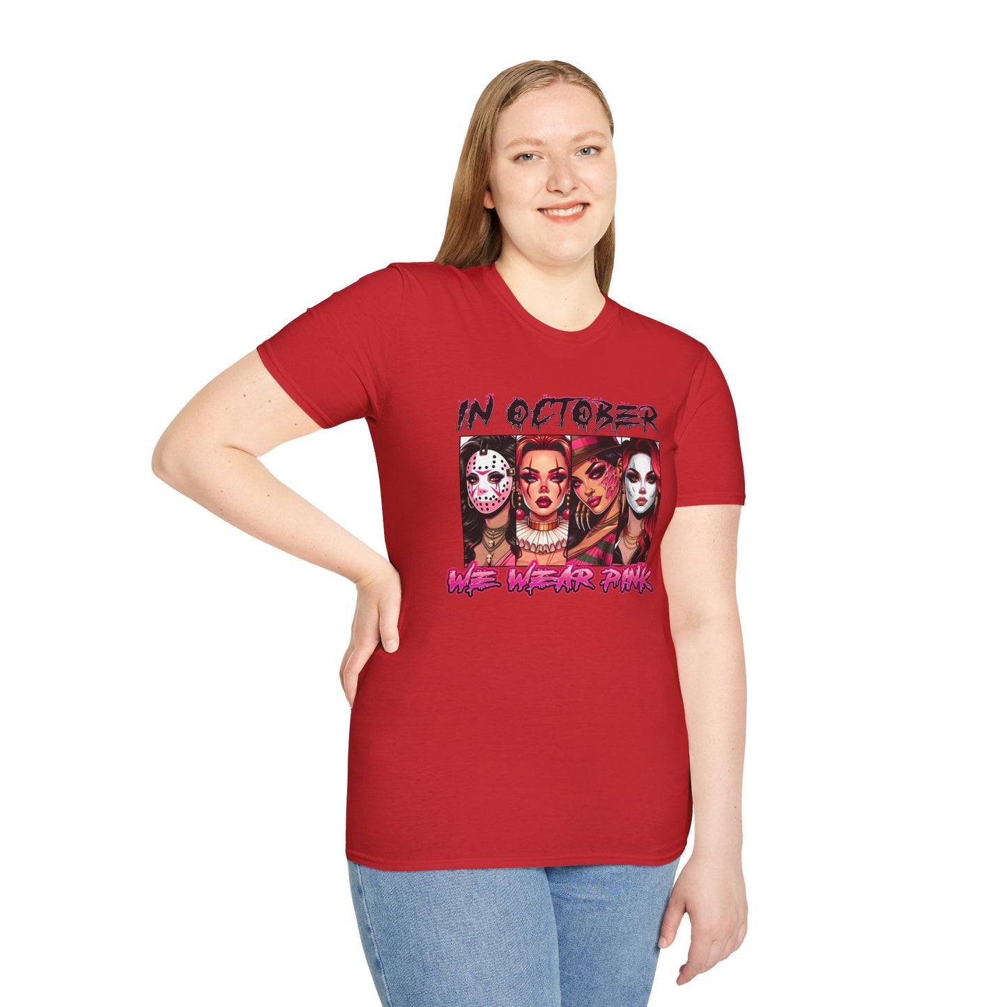 In October We Wear Pink - Slashers Tee Shirt