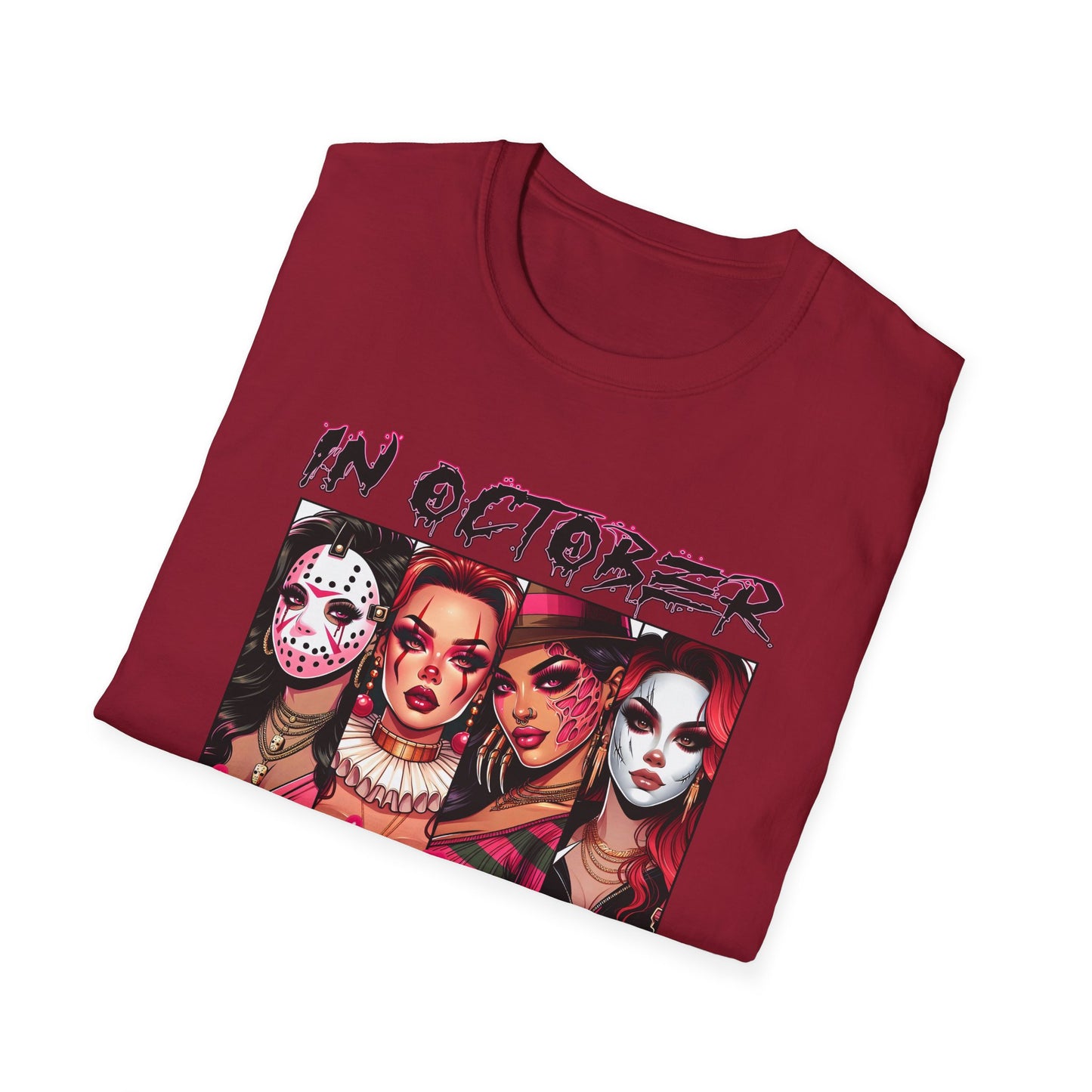 In October We Wear Pink - Slashers Tee Shirt