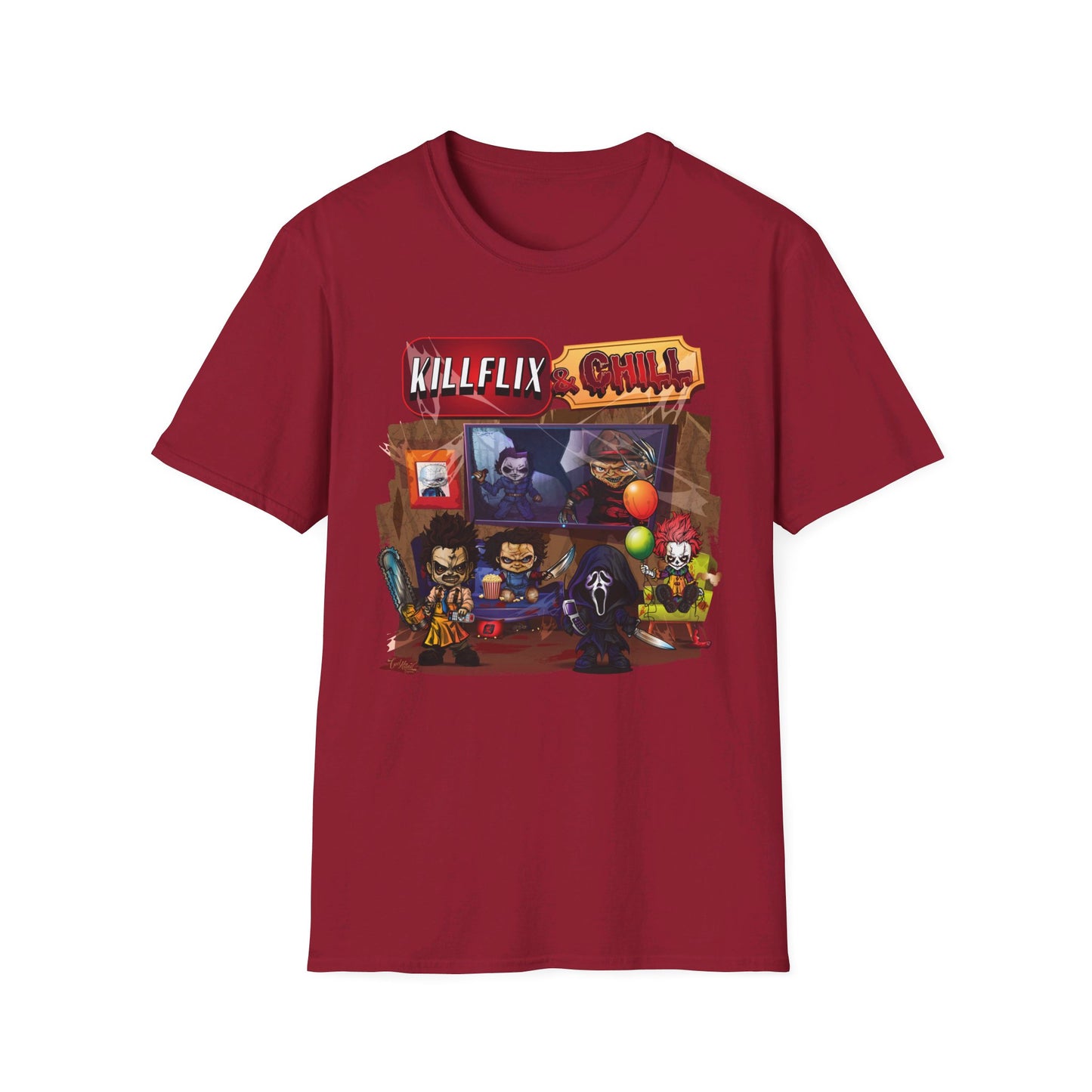 Kill Flix & Chill - Slashers Tee Shirt