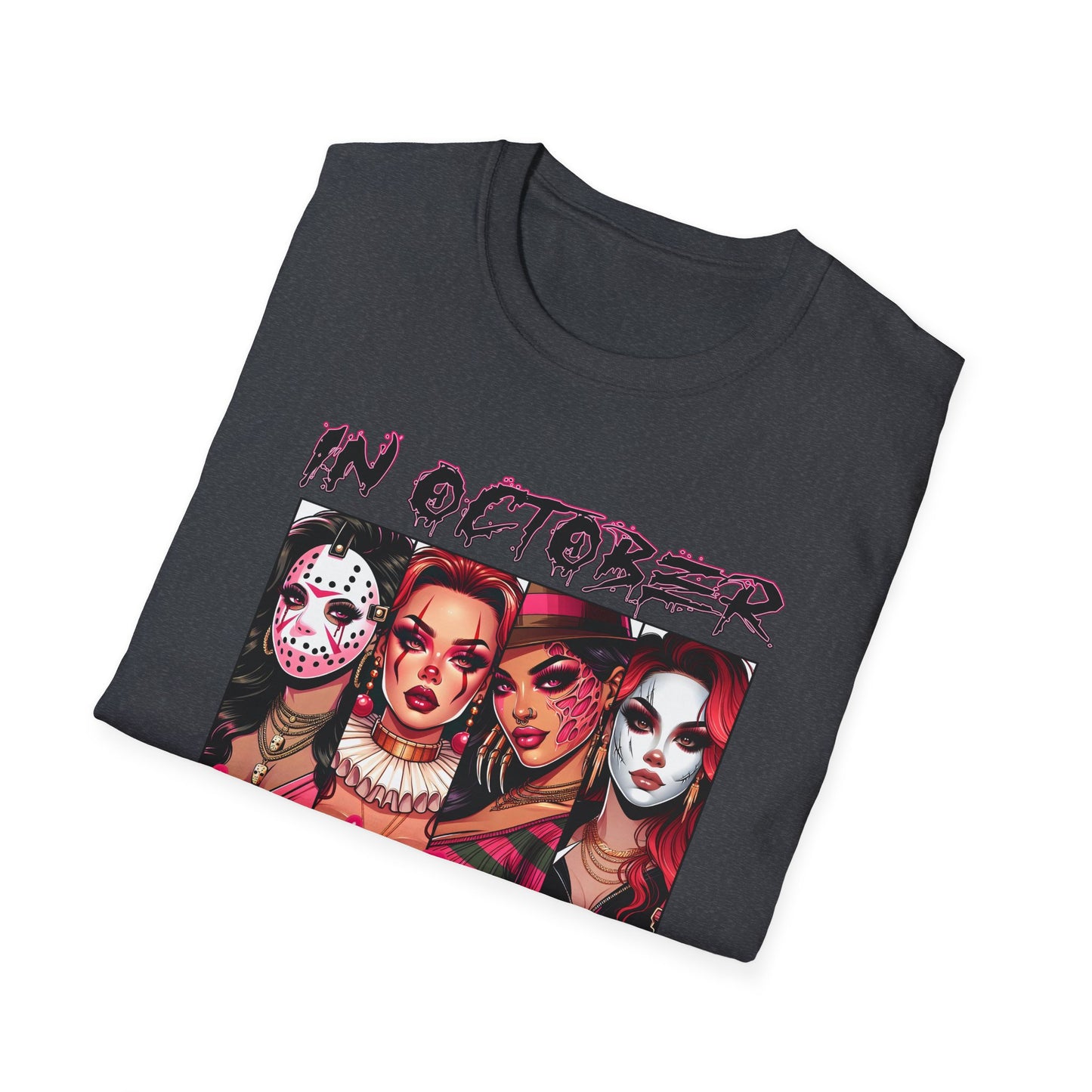 In October We Wear Pink - Slashers Tee Shirt
