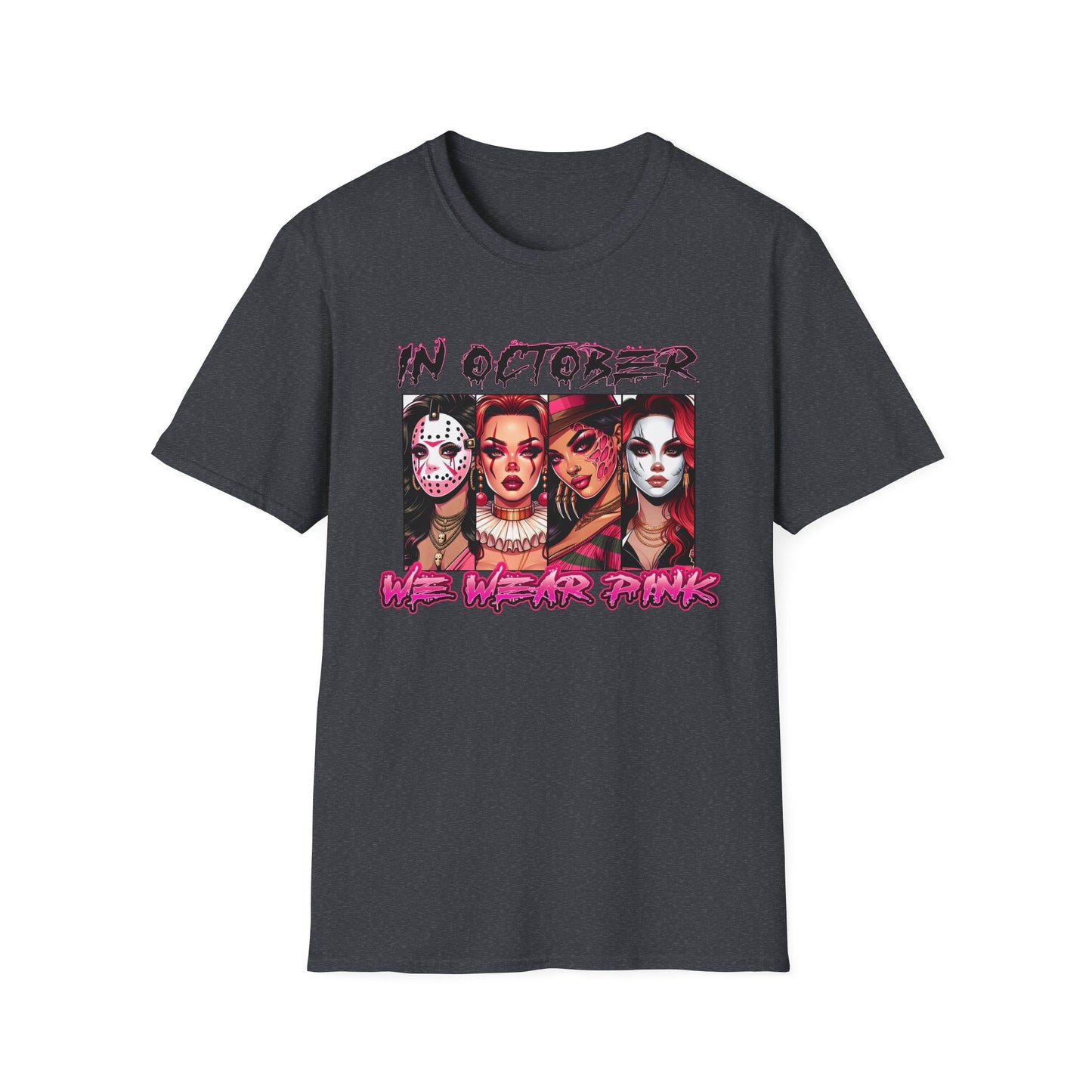 In October We Wear Pink - Slashers Tee Shirt