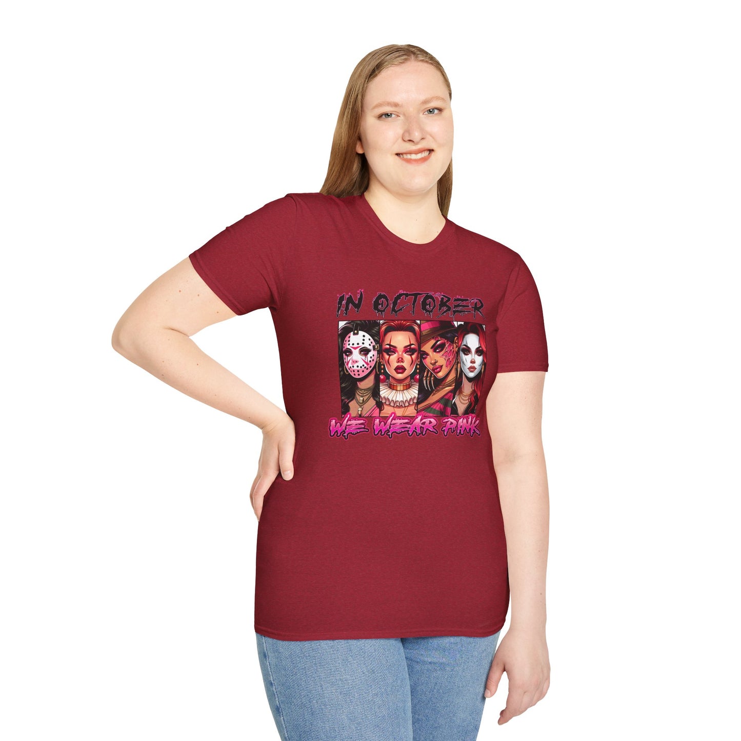 In October We Wear Pink - Slashers Tee Shirt
