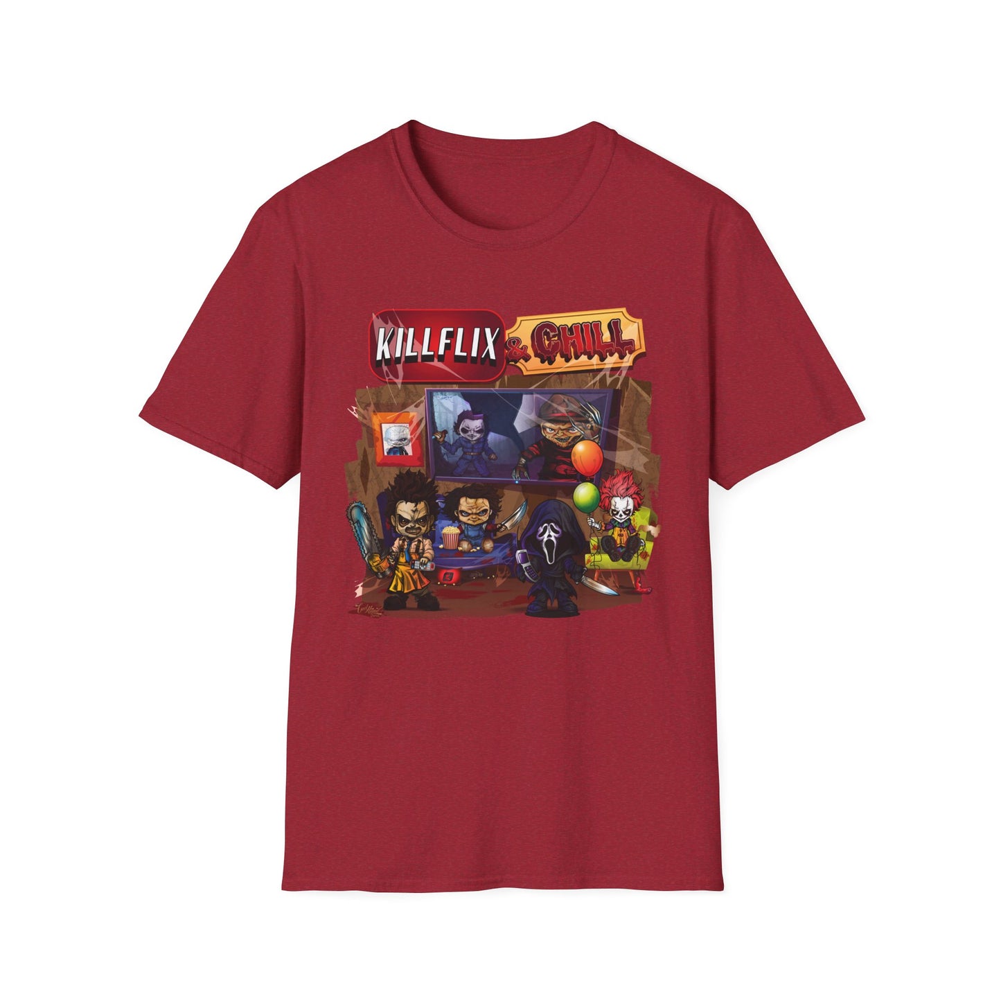 Kill Flix & Chill - Slashers Tee Shirt