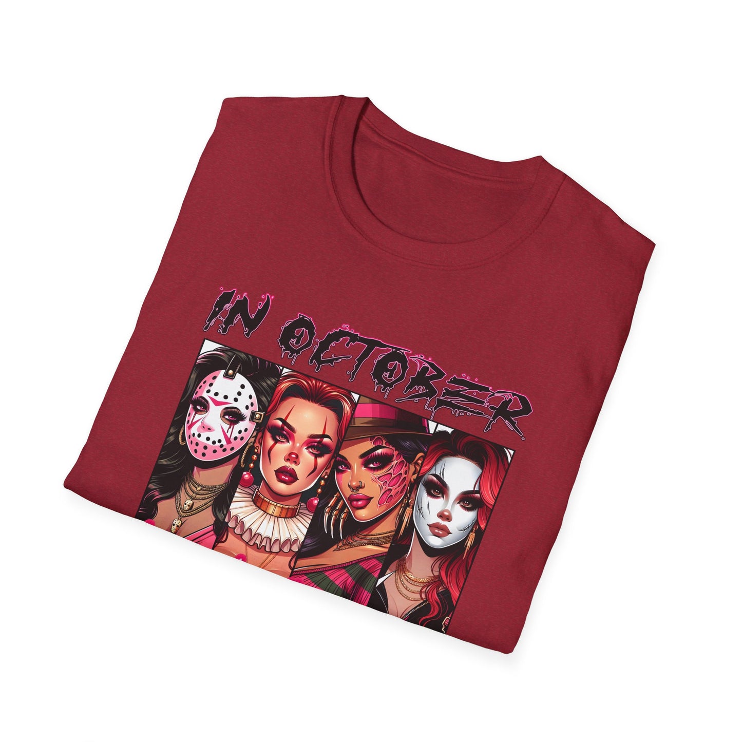 In October We Wear Pink - Slashers Tee Shirt