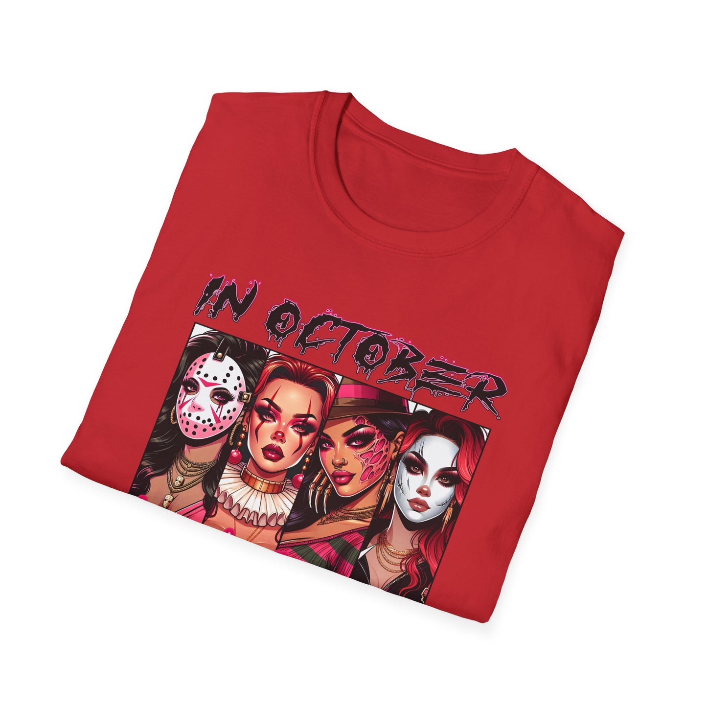 In October We Wear Pink - Slashers Tee Shirt