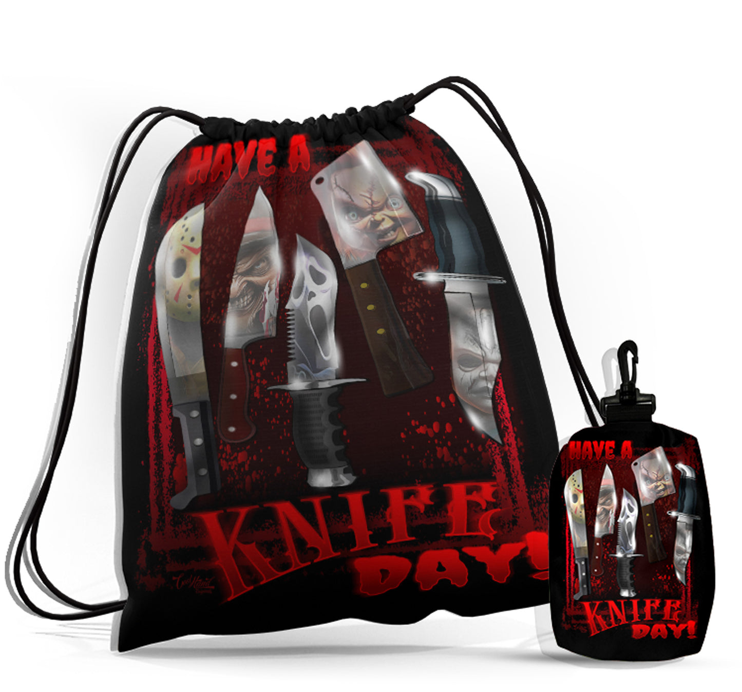DrawString Bag Have A Knife Day