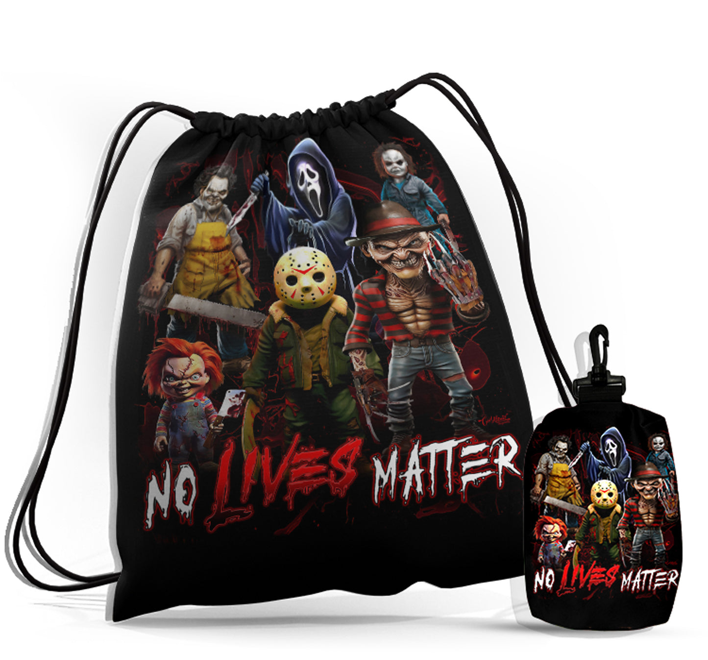 DrawString Bag No Lives Matter