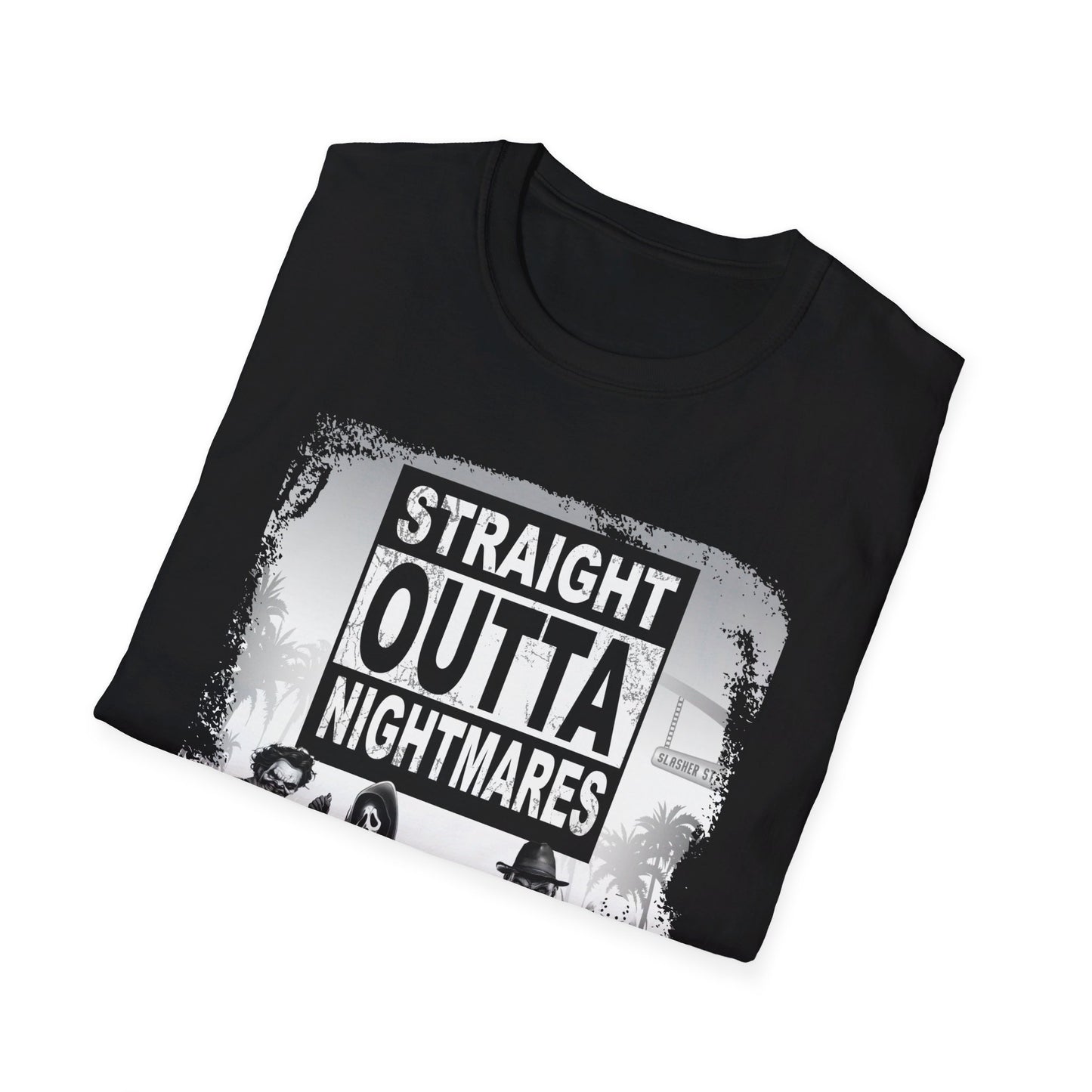 Stright Outta Nightmares - Slashers Tee Shirt