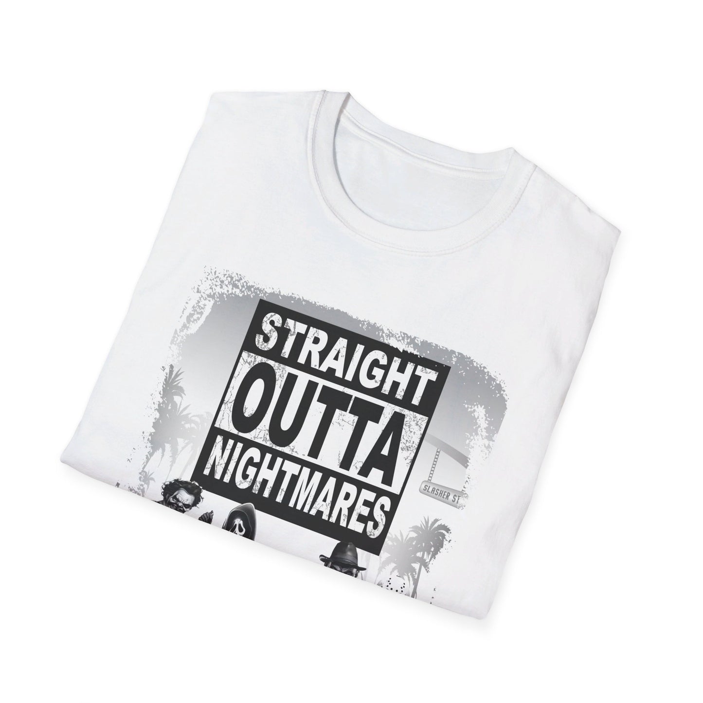 Stright Outta Nightmares - Slashers Tee Shirt