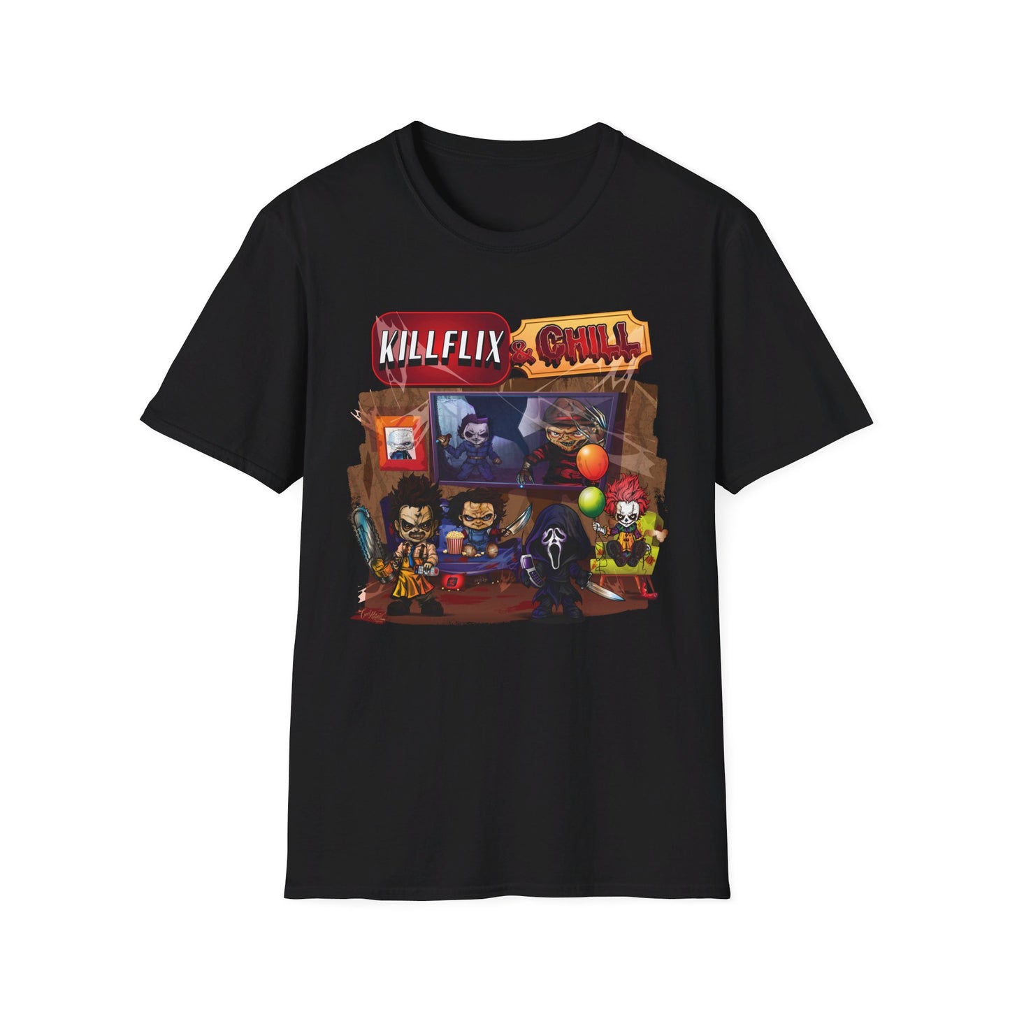 Kill Flix & Chill -  Slashers Tee Shirt