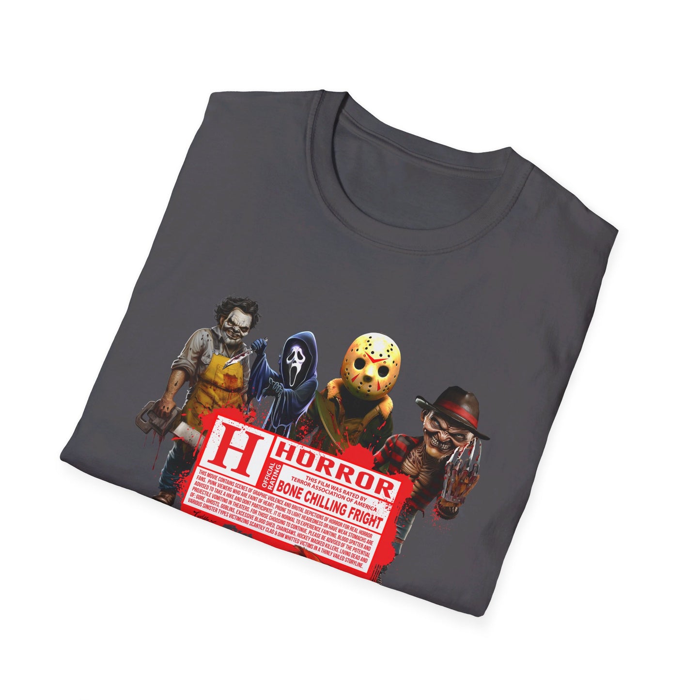 Horror Disclaimer - Slasher Tee Shirt