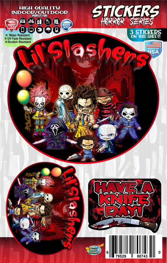 Lil Slashers - Slasher Stickers