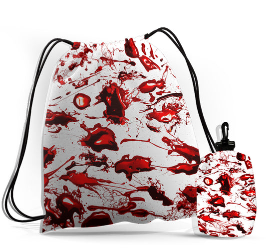 DrawString Bag Blood Splatter